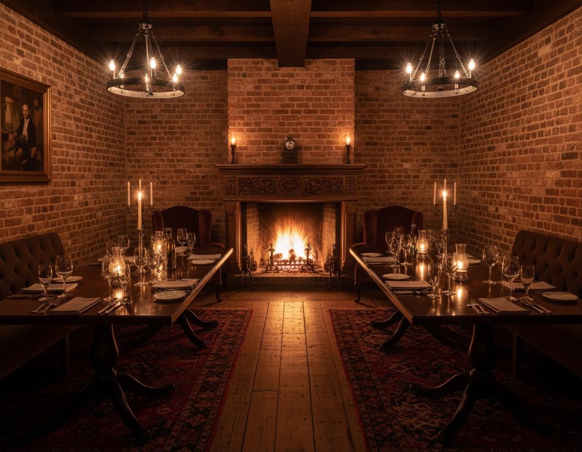The private dining room interior